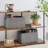 Storage Basket, Set Of 2 Hand-Woven Paper Rope Basket, Small Storage Baskets For Organizing Toilet Paper Basket, Foldable Large Cube Storage Organizer Bins For Shelves