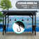 6.5 x 12 FT Hardtop Grill Gazebo