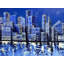 Napperon Blue Skyline
