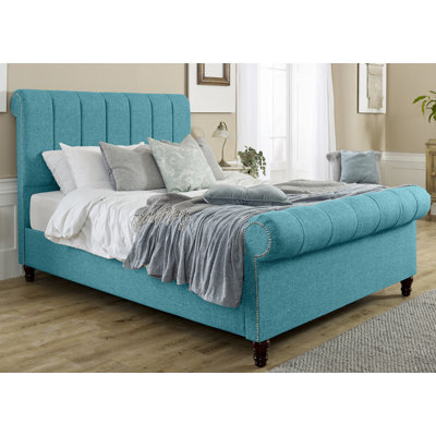 Cherrilyn Upholstered Linen Bed