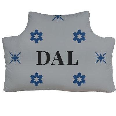 Dallas Basketball Colors Green Headboard Pillow Queen 59.5 inch x 29.5 inch