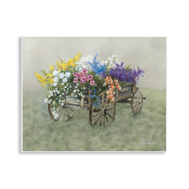 "Floral Wagon Wagon" par Pam Britton