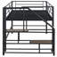 Lit mezzanine avec escalier de rangement-942168711