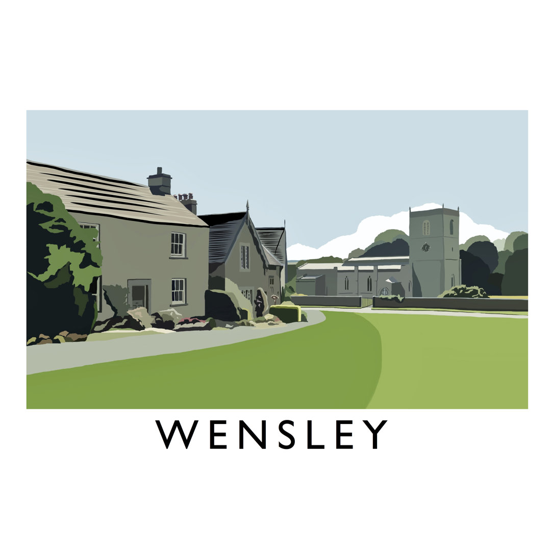 Wensley 2 by Richard O'Neil - Graphic Art Print on Paper
