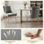 Chaise d'appoint rembourrée en velours avec pieds dorés -2078051676-2029679293