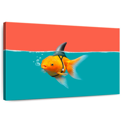 Brampt Goldfish As A Shark