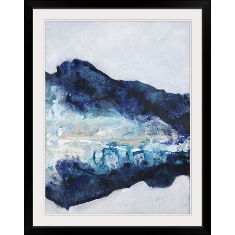 'Cooling Pool II' Print, Black Framed, 32" H x 26" W x 1" D