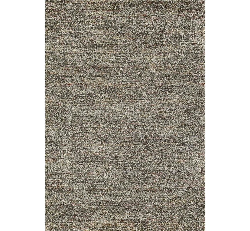 Flachgewebe-Teppich Velvet in Grau/Beige