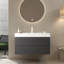 Ensemble de meuble-lavabo simple rayé 36 po Nichola