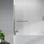 Porte de douche pivotante sans cadre l 31 po x H 55 po