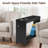 Keymia End Table with USB Ports & Outlets, Wooden Side Table for Bedrooms, Modern End Table-758675997