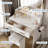Vanity Set With 3-Color Adjustable LED Mirror And Power Outlet-883315656