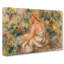 Woman with Hat by Pierre-Auguste Renoir - Wrapped Canvas-61881198