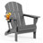 HDPE Outdoor Foldable Adirondack Chair Set Fire Pit Chair-1765237058