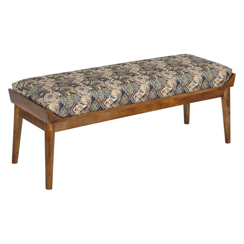 Banc tissé Amira Style, Gris