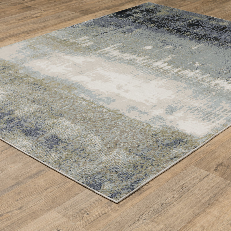 Belinda Abstract Rug, Rectangle 3'3" x 5'