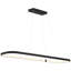 Luminaire suspendu DEL à double tension 48 po Ashleyne - blanc mat-70358362