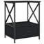 Cinar 50cm W Iron Bedside Table-306003864