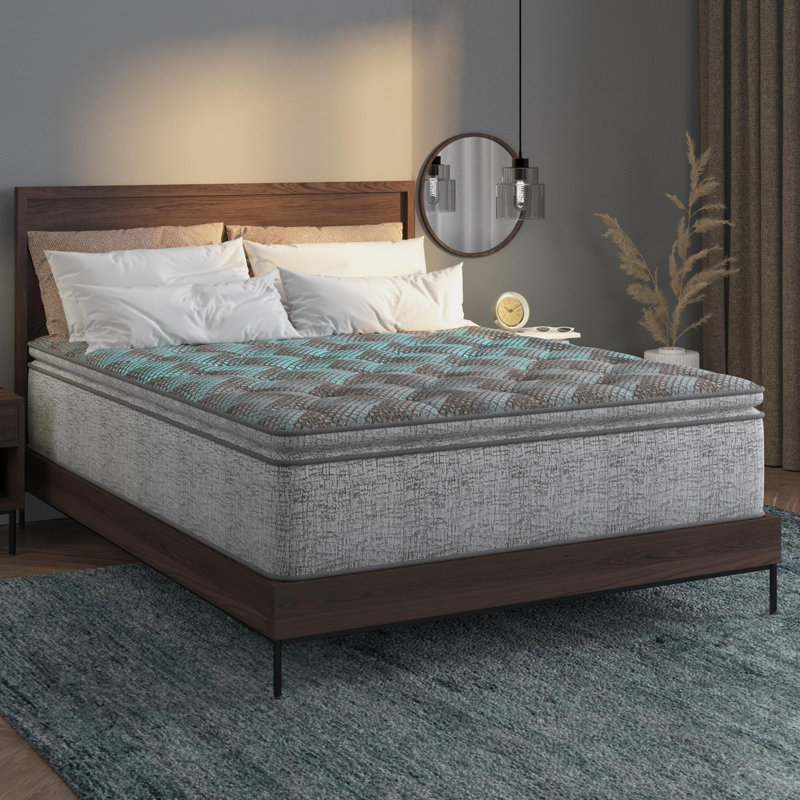 Matelas hybride Restonic Comfort Care, Très grand californien, 15"
