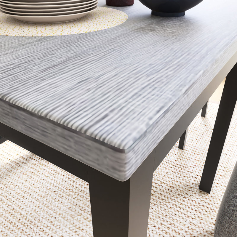 Ensemble de table de salle à manger 5 pièces à hauteur de comptoir en bois
