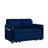 Velvet Multi-position adjustable Sofa with 2 Detachable Arm Pockets-457133297-445078448
