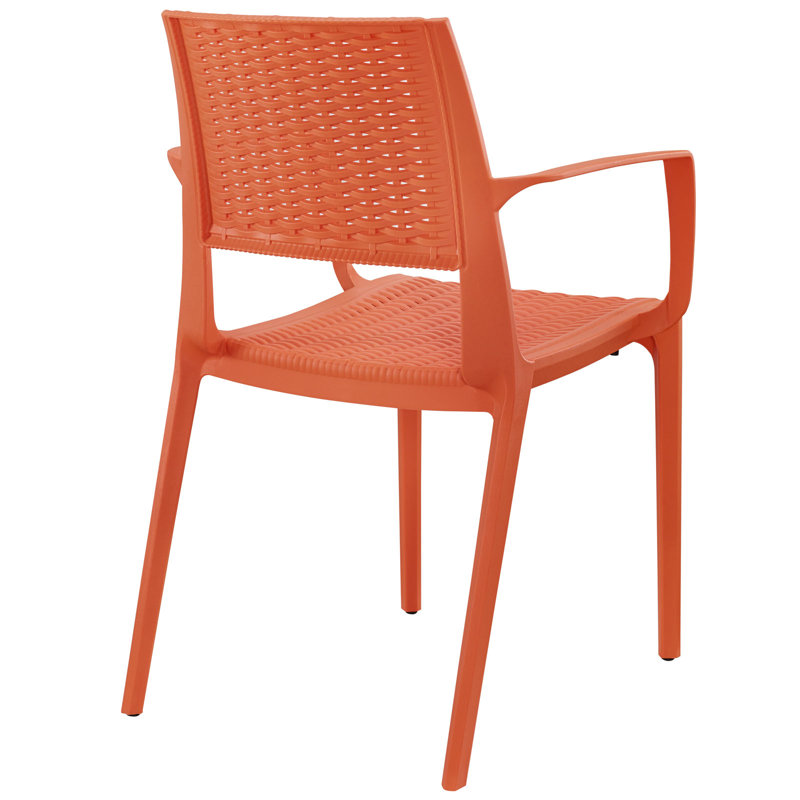 Chaise de salle à manger Modway Astute, Orange