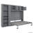 Murphy Bed Wall Bed With Cabinets-107507851