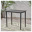 Outdoor Minimalist Acacia Wood Rectangle Bar Table - Dark Gray-1551442480