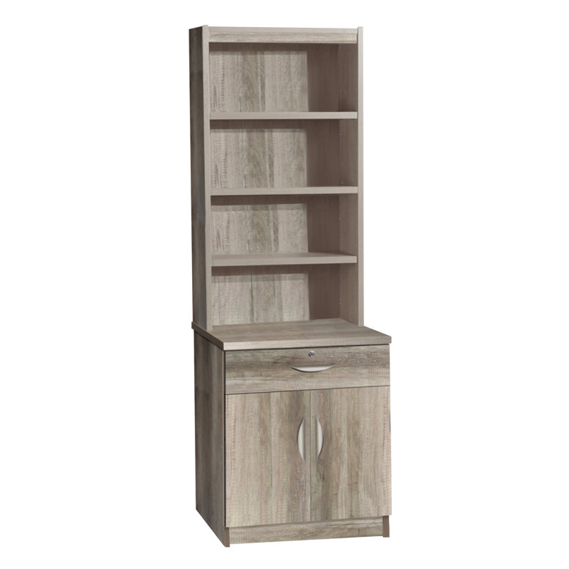 Brence 2 -Door 1 -Drawer, Grey Nebraska