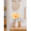 Arrangement de tissu rose