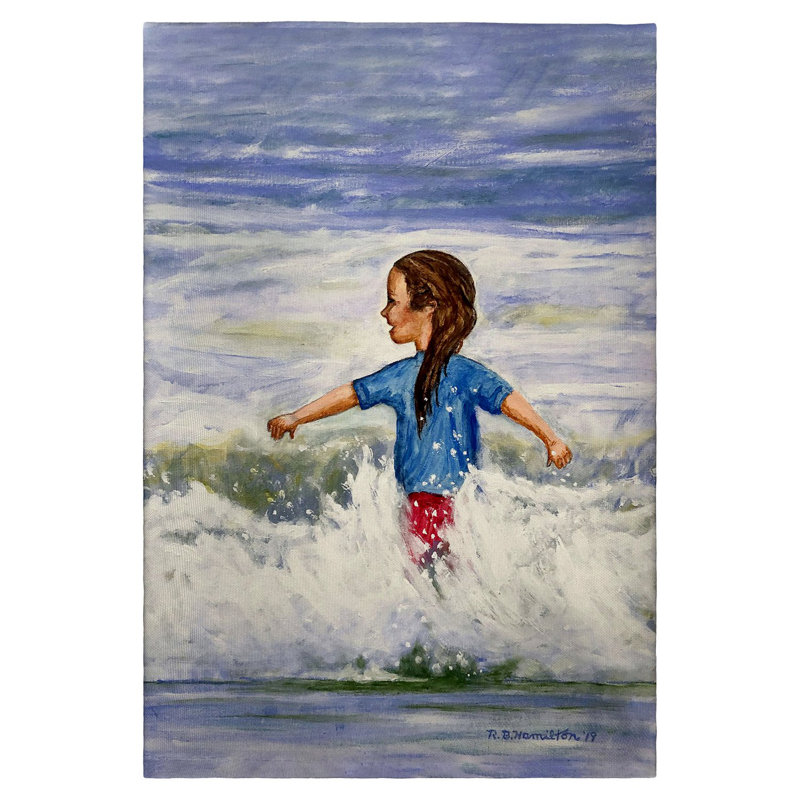Torchon Girl in Surf