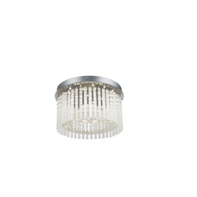 Glass LED Flush Mount