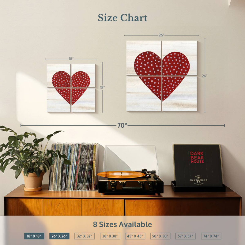 Hardie Rustic Valentine Heart I