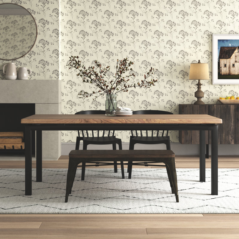 Table de salle à manger Kingden, L 37 po x L 78 po
