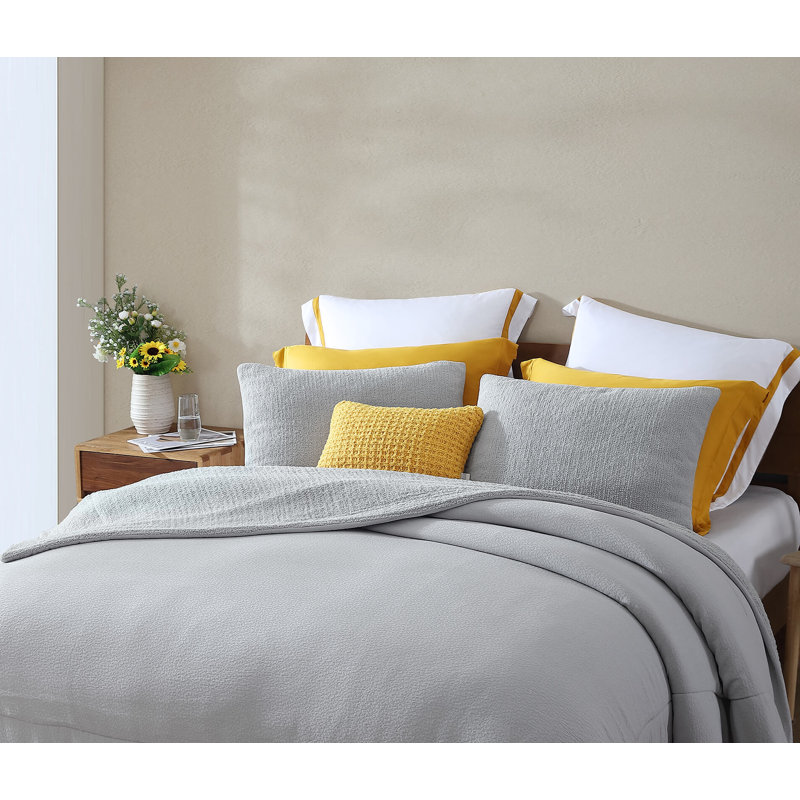 Pebble Snug Coverlet, Taupe, King Coverlet