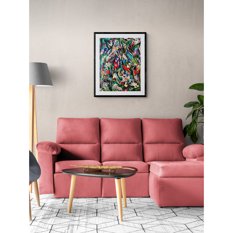 Seeking Sun Print, 30" H x 24" W, Black Framed Paper