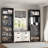 Closet System with Drawers, Mirrors and Hanging Rods-852815919