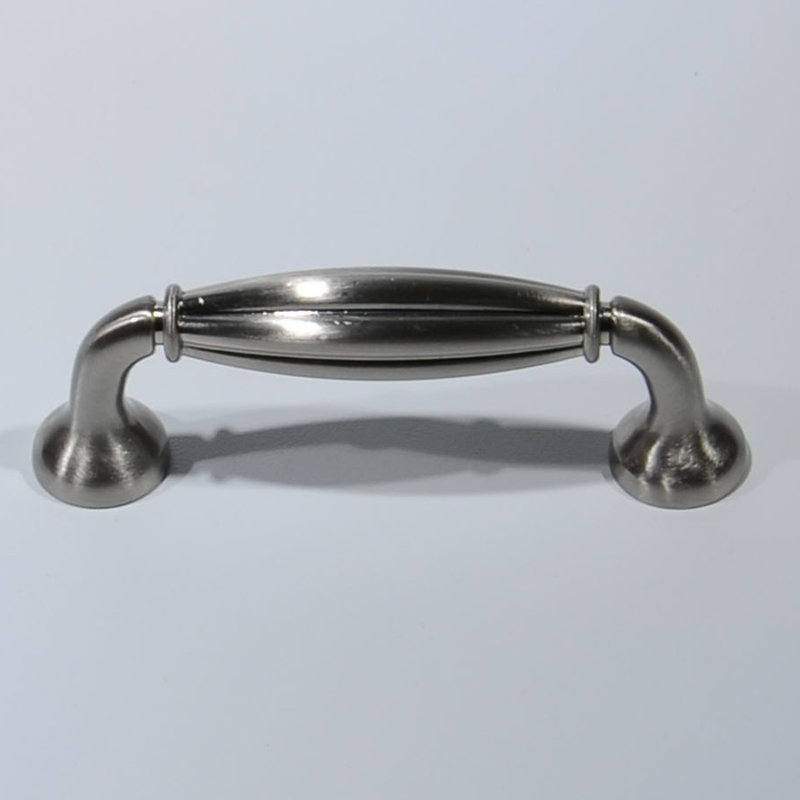 3" Center to Center Arch Pull, Satin Nickel
