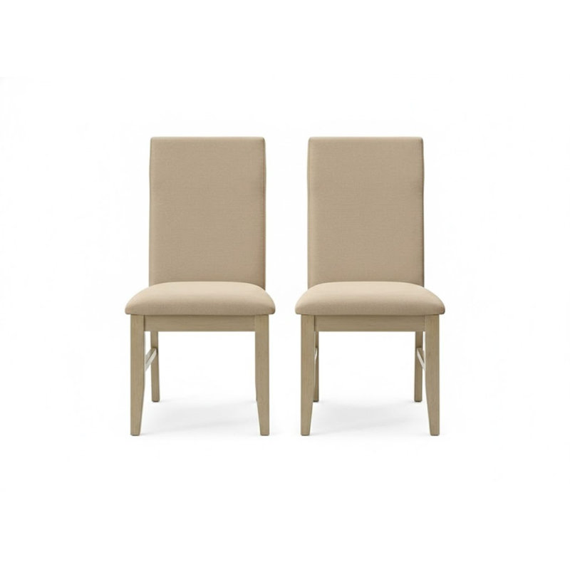 Ensemble de 2 chaises d'appoint rembourrées Rio