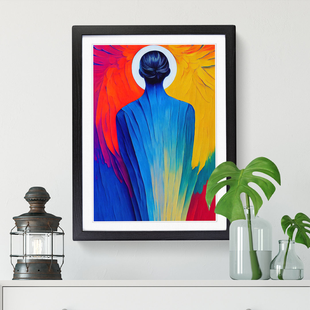 Angel Palette Knife Vol.4 - Single Picture Frame Graphic Art