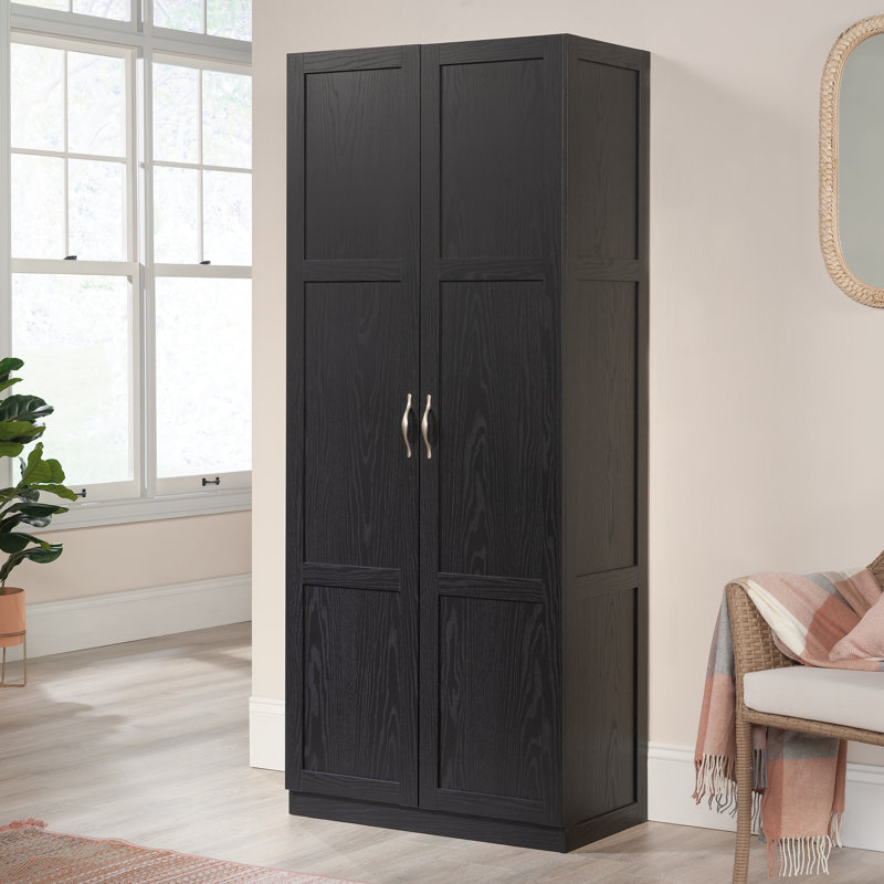 Armoire de rangement Elborough, Noir