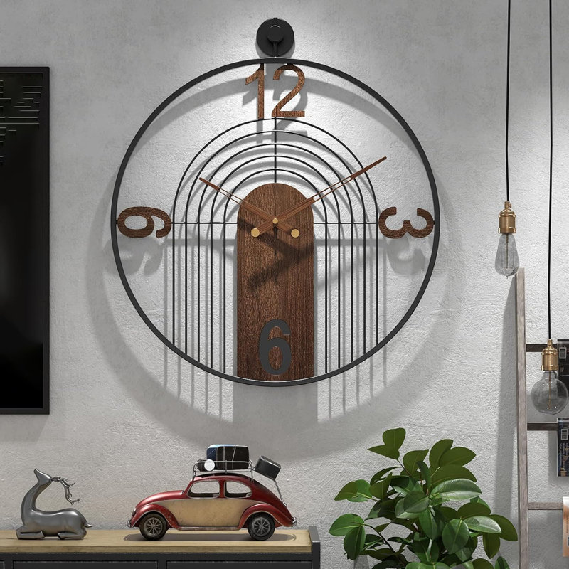 Azayla Metal Wall Clock