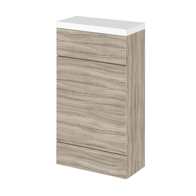 Maddalena Under Sink Cabinet, Gloss White, 50.5Cm W x 90.4Cm H x 26Cm