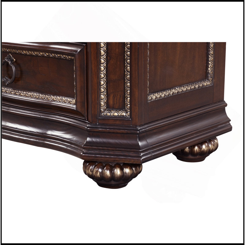 Table de chevet, cerise