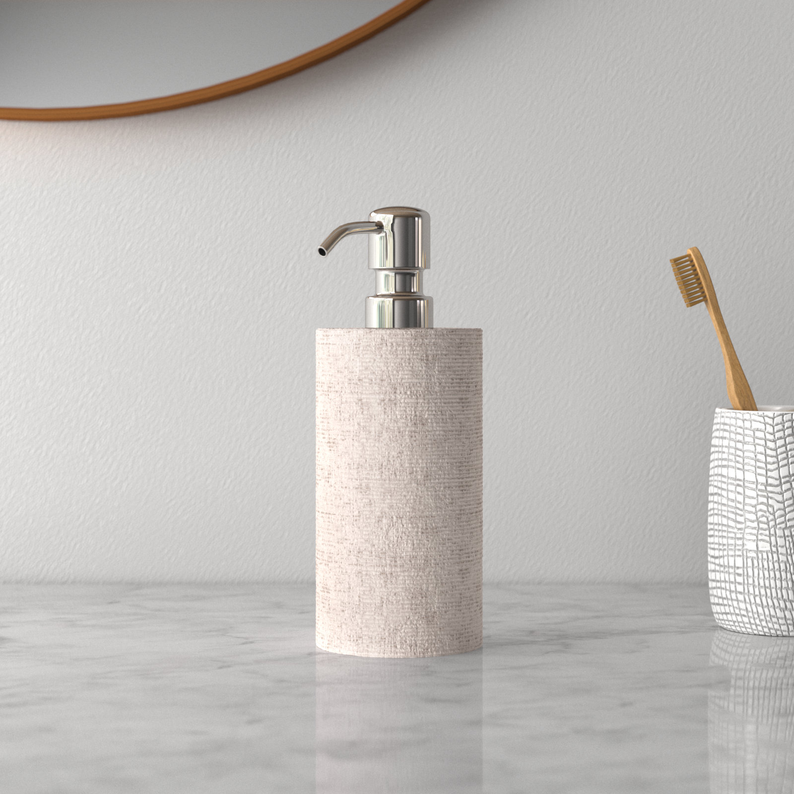 Vici Marble Soap / Lotion Dispenser