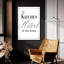  «Kitchen Heart» par Fiona Stokes-Gilbert, art mural en verre acrylique, 24 po x 36 po