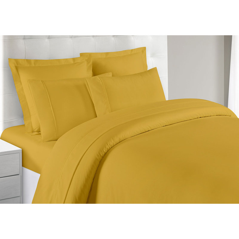 Ensemble de literie NC Home Fashions, Moutarde épicée