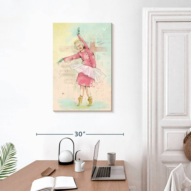 Leisha Dancing Queen, 30" H x 20" W
