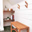 Banc de douche en teck l 35,5 po Hieu