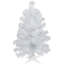 Arbre de Noël artificiel épinette iridescent 18 po x 13 po - Blanc